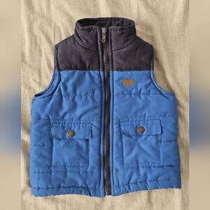 Lee Blue Quilted Vest